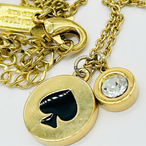 Kate Spade Spot the Spade Necklace - Picture 3 of 3